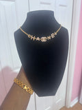 CC Letter Necklace