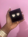 Pink Diamond Studs