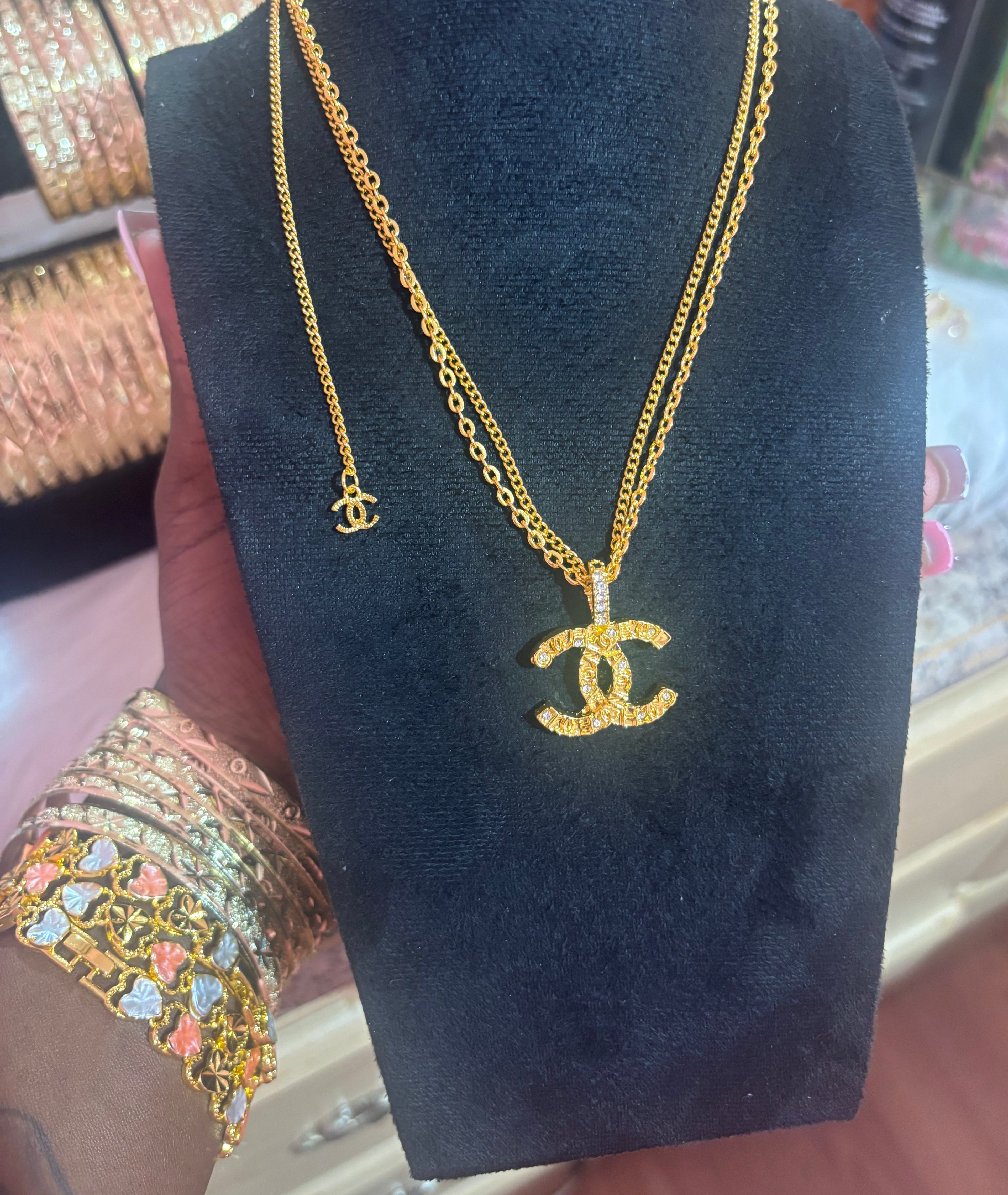 Double C Necklace