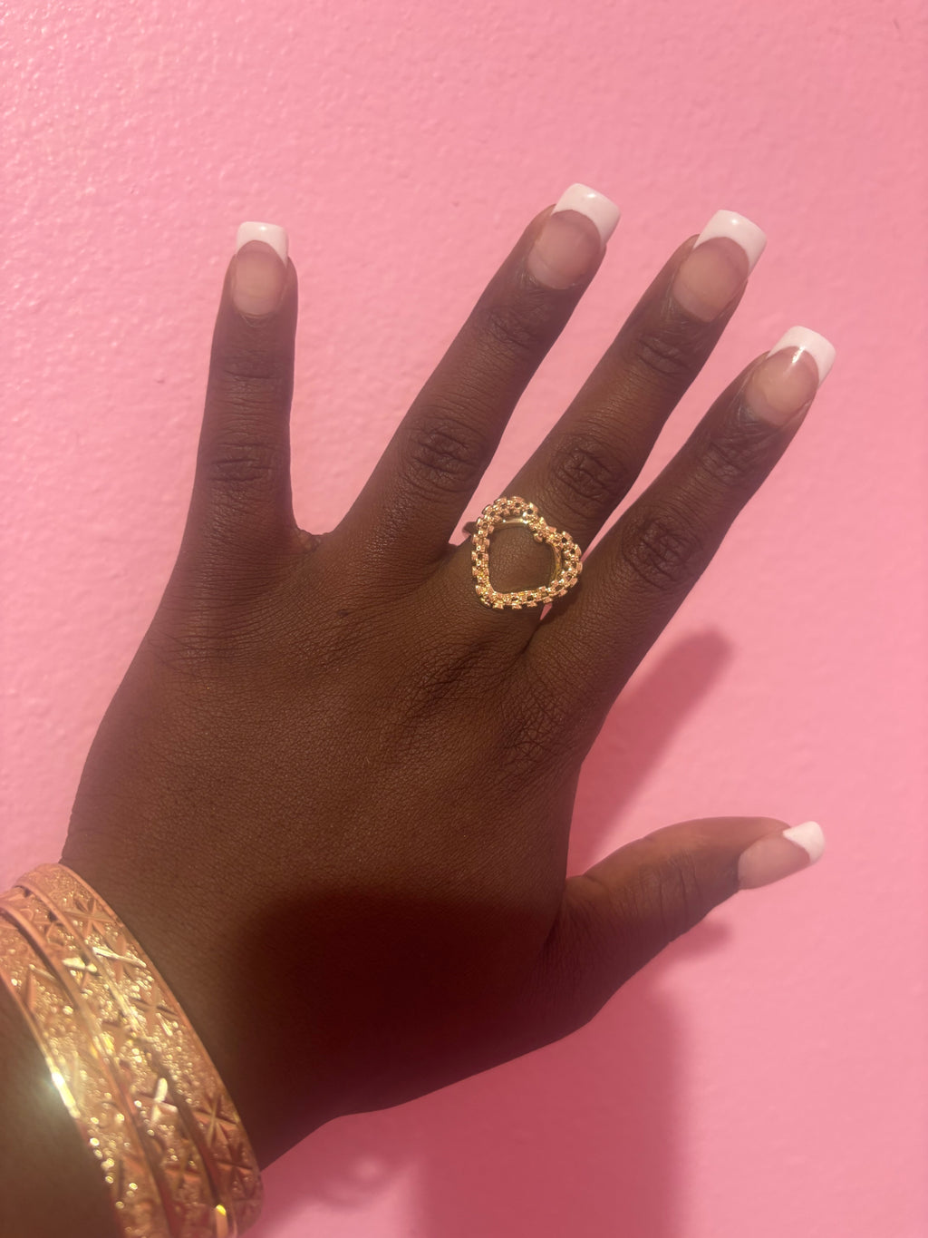 Lil Rolex Heart Ring