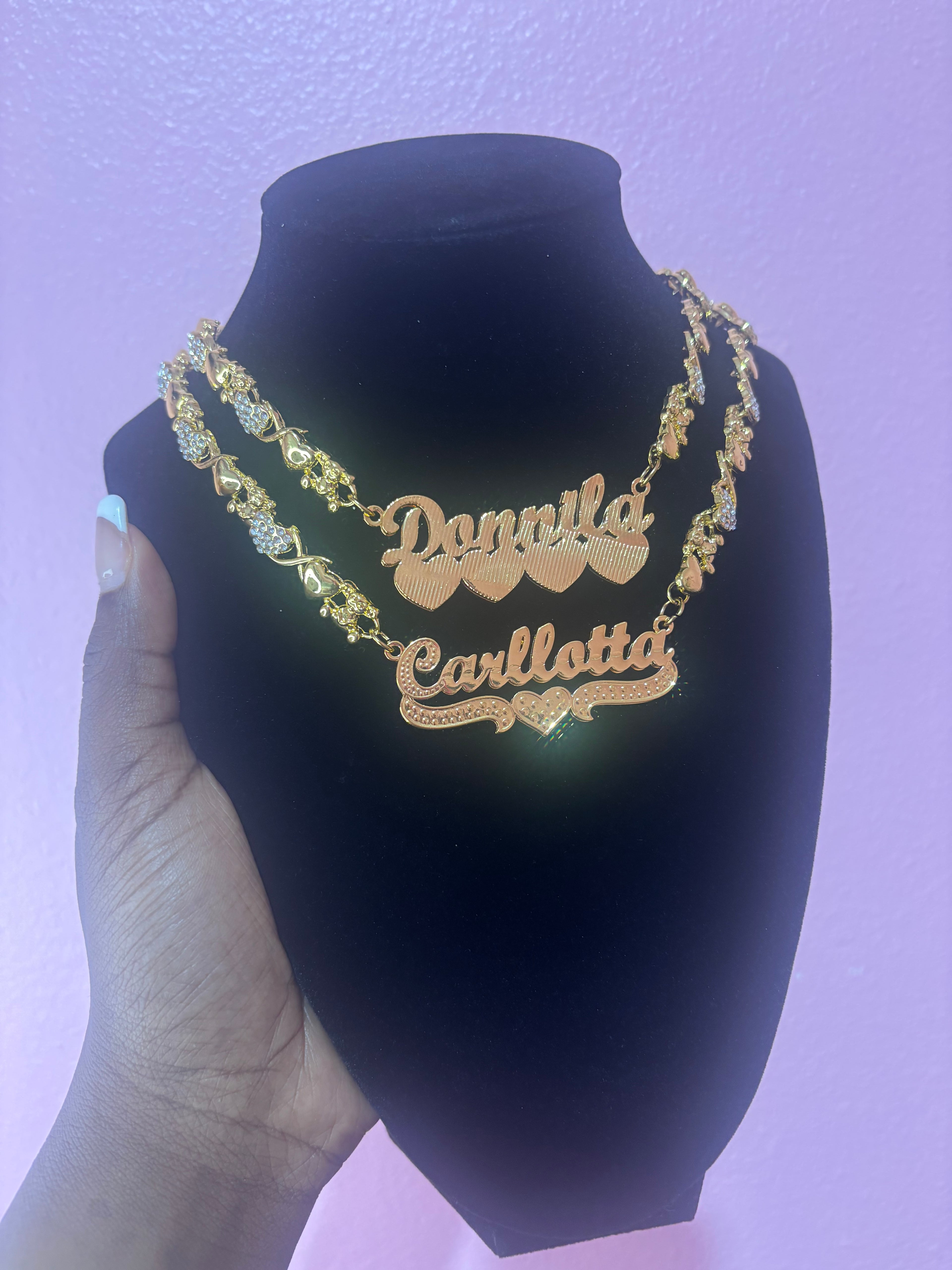 Custom Teddy Bear Necklace