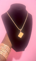 Card Rope Necklace