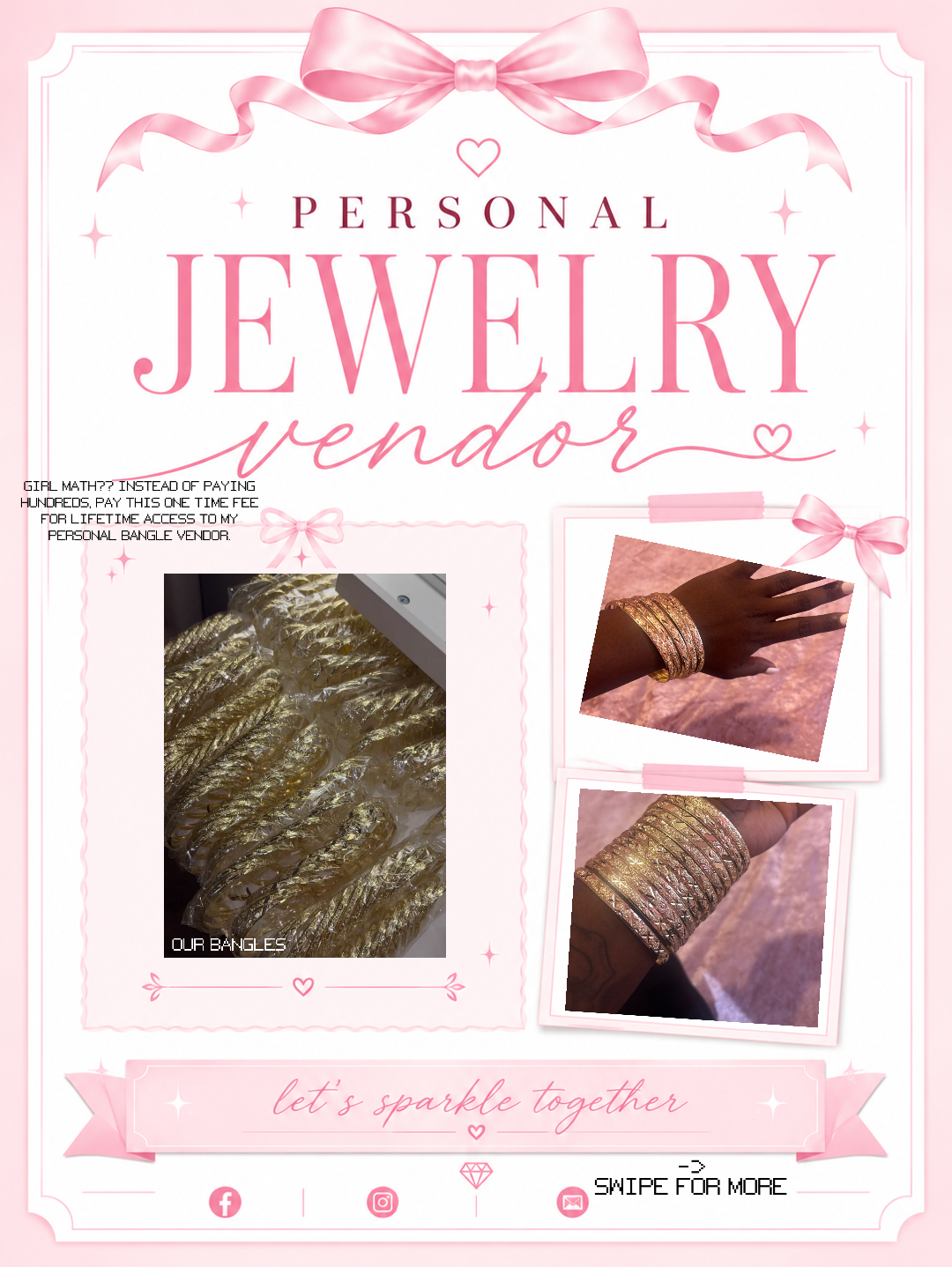Personal Bangle Vendor