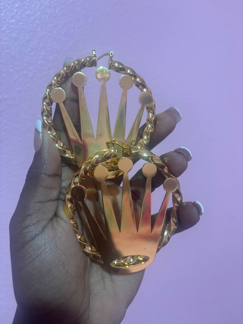 Crown Hoops