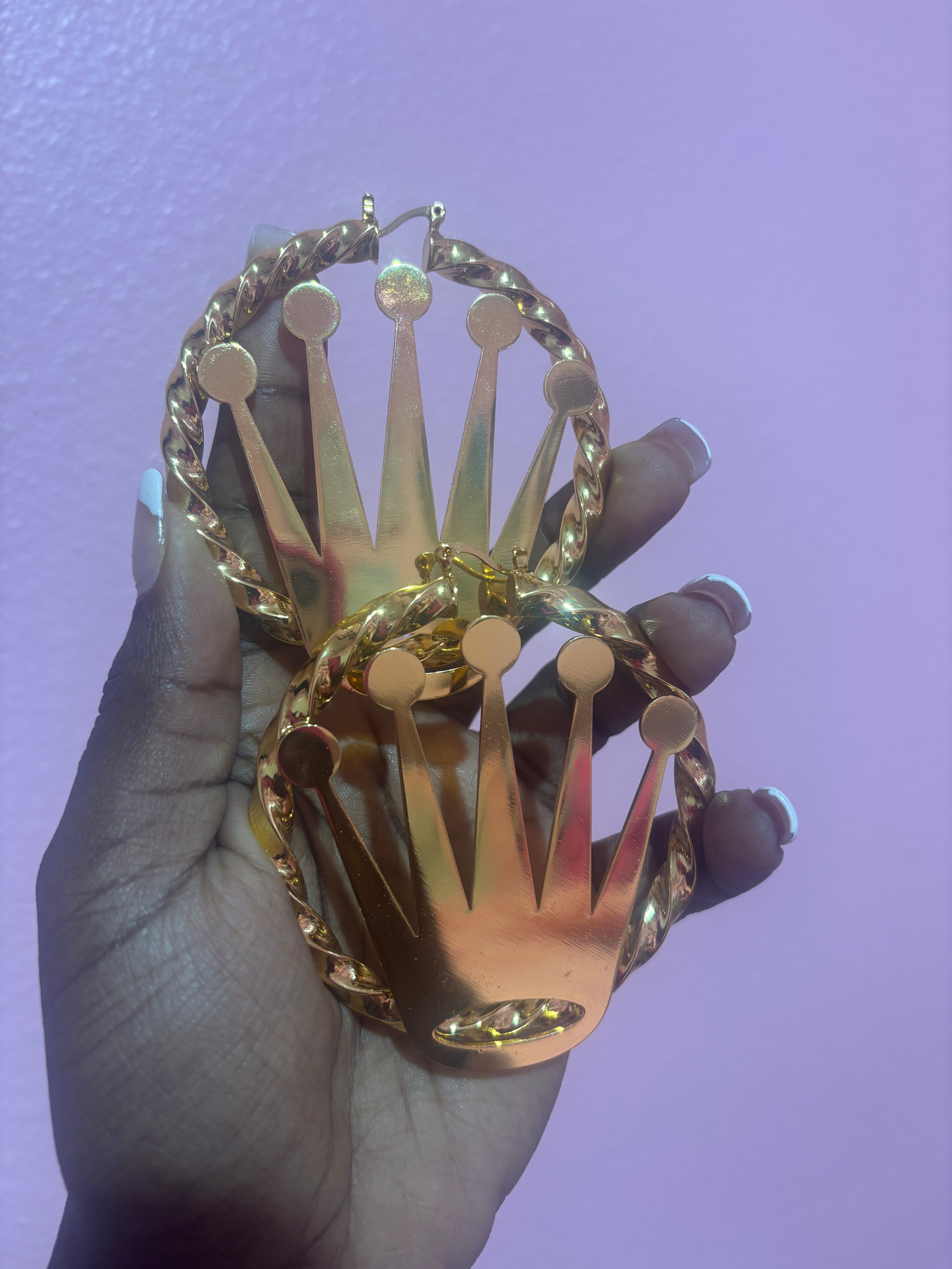 Crown Hoops